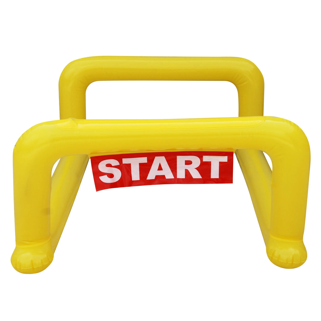 2-in-1 Obstacle Course Water Slide W44866
