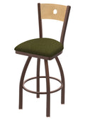 Swivel Counter Stool with Bronze Finish W64820