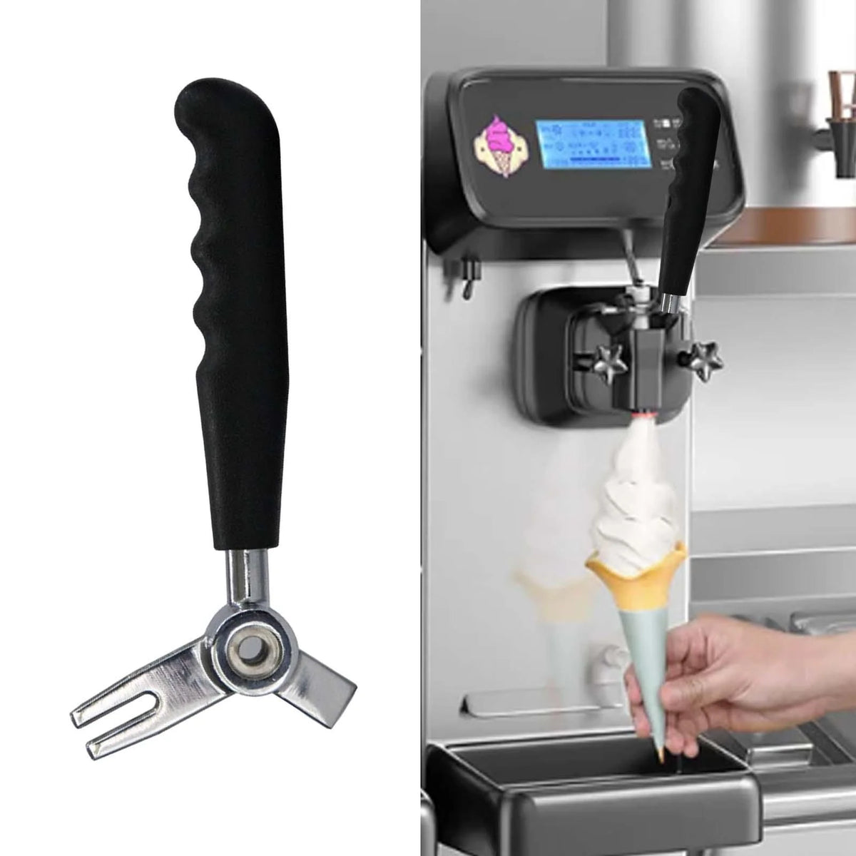 Ice Cream Machines Handle Grip Replaceable Spare Parts C3634