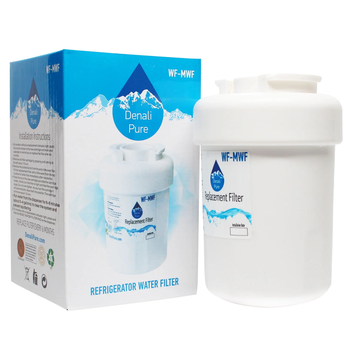 3-Pack Replacement Refrigerator Water Filter Cartridge S5772