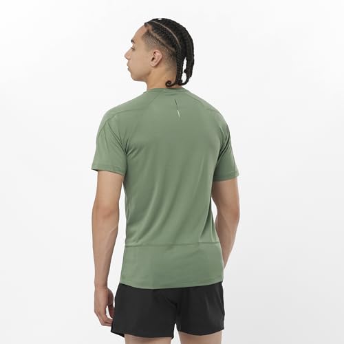 Men's Cross Run Ss Tee M-Citronelle-Sulphur S A744