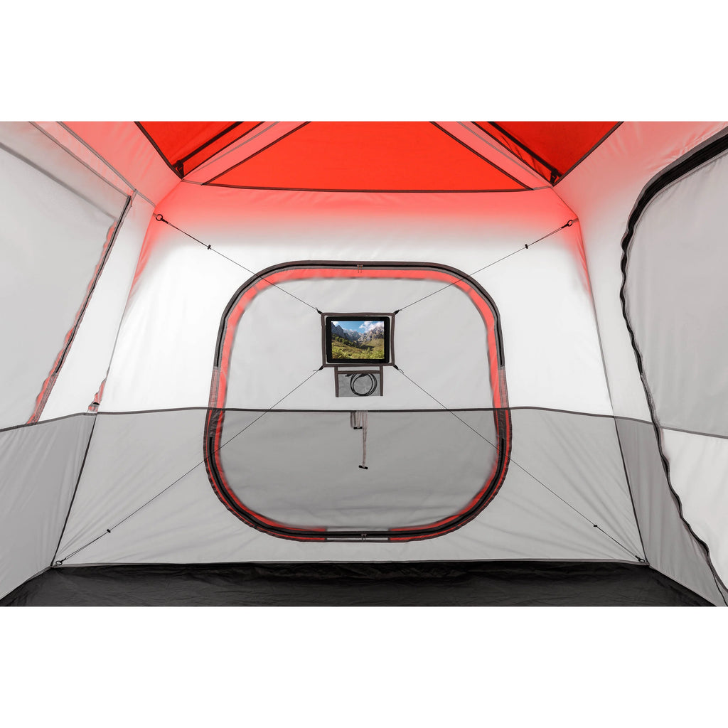 13' x 9' 8-Person Instant Cabin Tent with LED Lights A57632