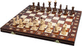 Handmade European Wooden Chess Set with 16 Inch Board N334