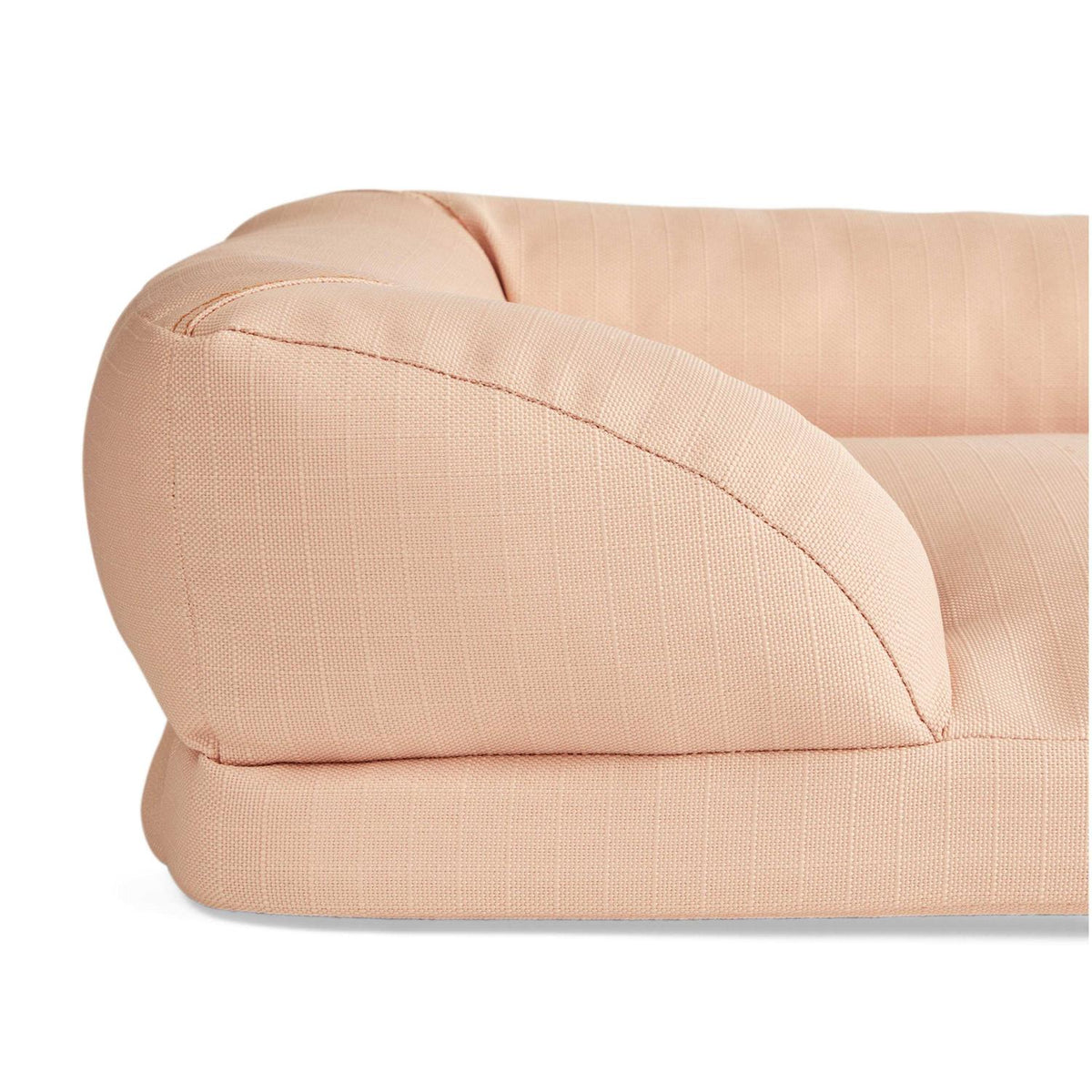 Recycled Fabric Pink Dog Bed X877