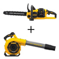 16 in. 60V Max Cordless Brushless Chainsaw with 3.0Ah Battery & Charger with Handheld Blower B1838