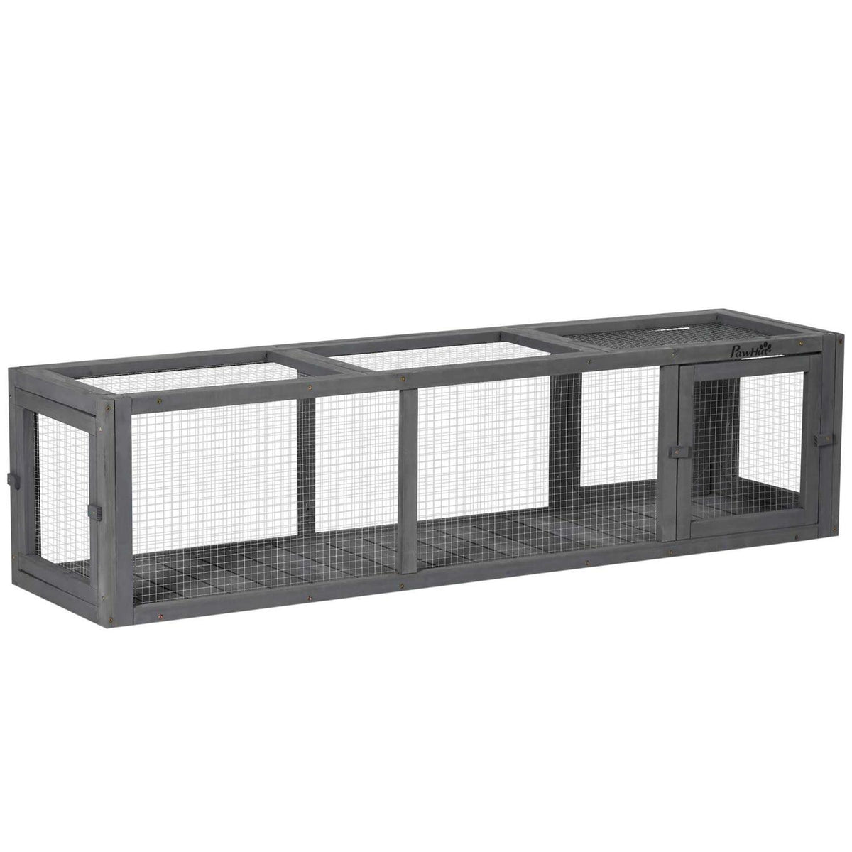 Wooden Outdoor Cat Tunnel with Weather Protection T464