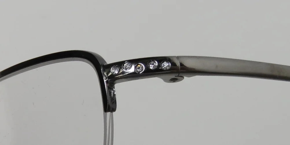 Titanium Half-Rim Eyeglasses A74134