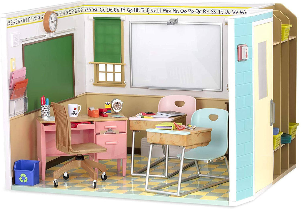 School Room for 18 in Dolls P3735
