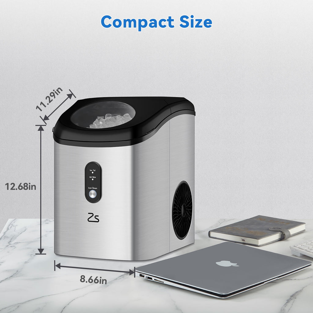 Countertop Nugget Ice Maker with Ice Scoop A3615