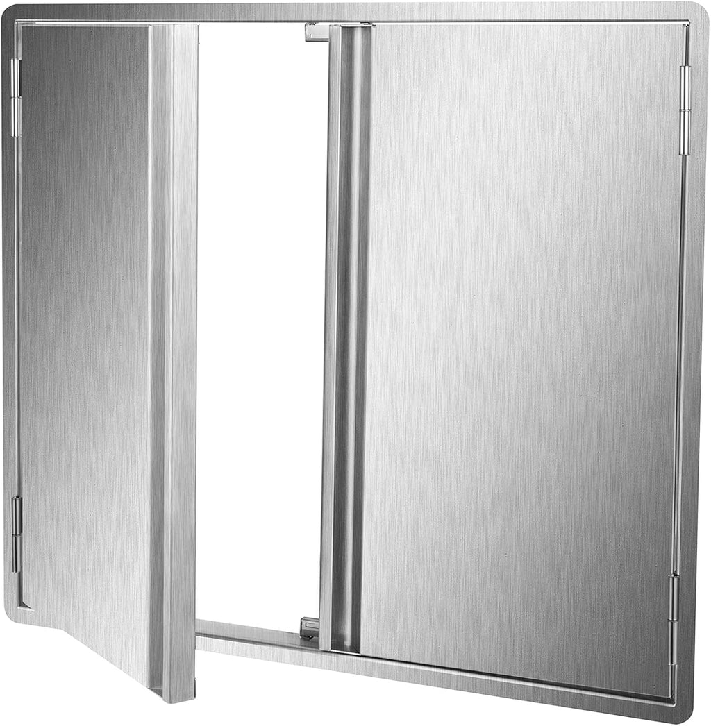 304 Brushed Stainless Steel BBQ Access Door (26 W x 22 H) L762