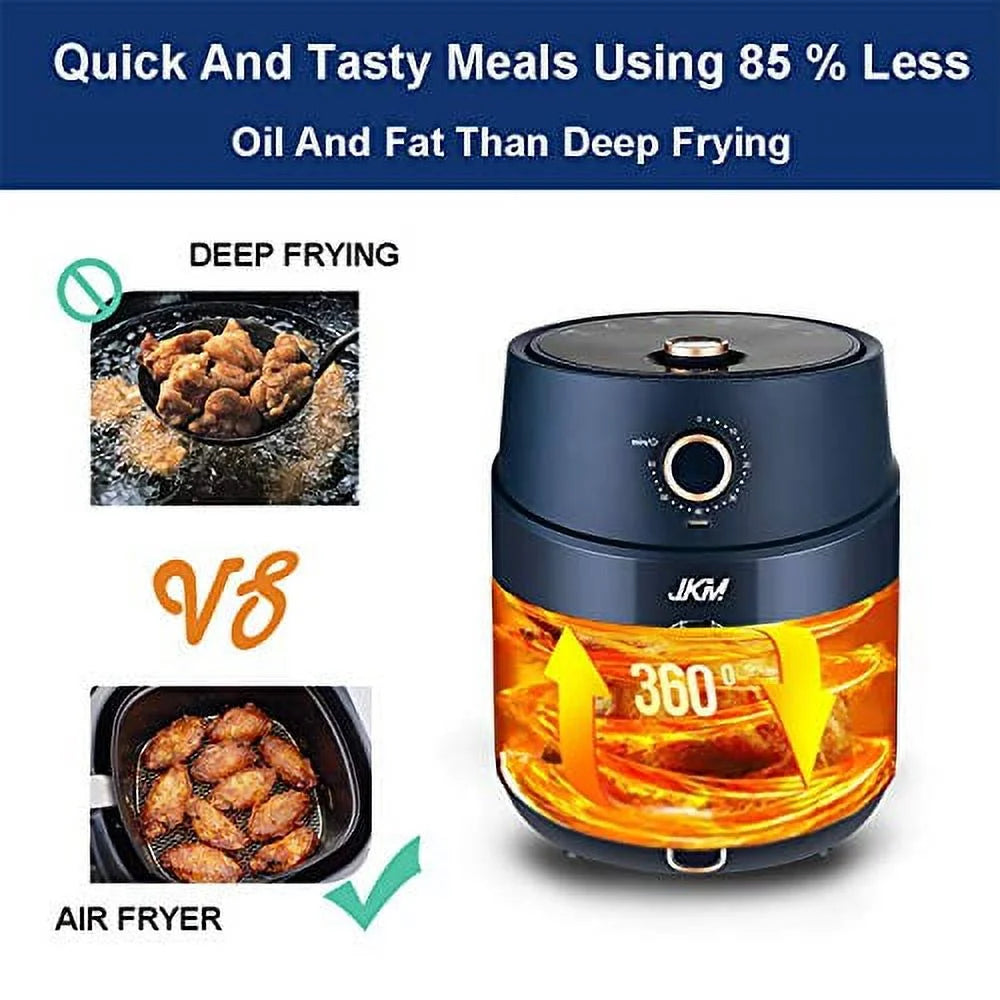 Navy Blue 3.7 Quart Air Fryer Oven W829398