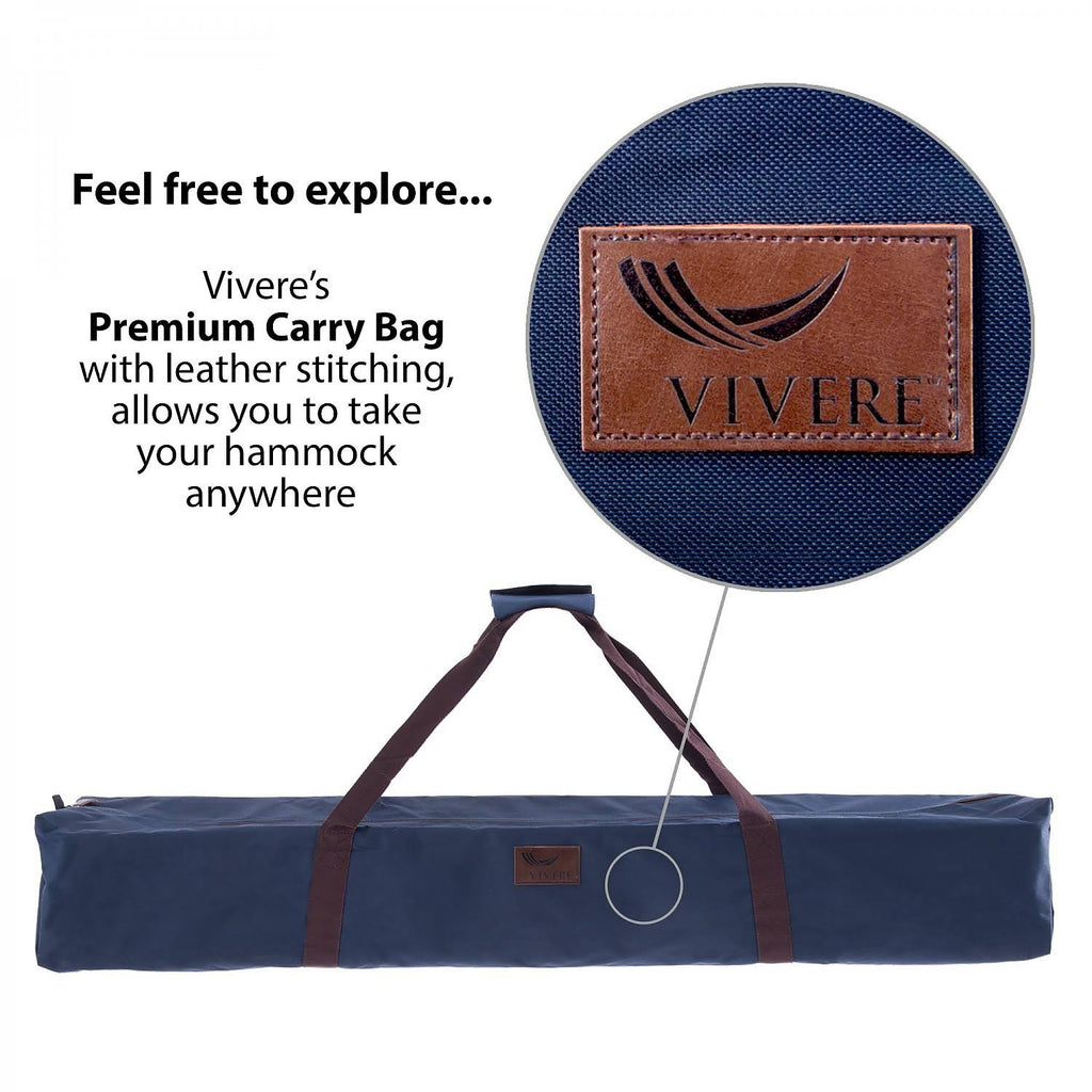 Royal Blue Polyester Hammock with Stand Z17342