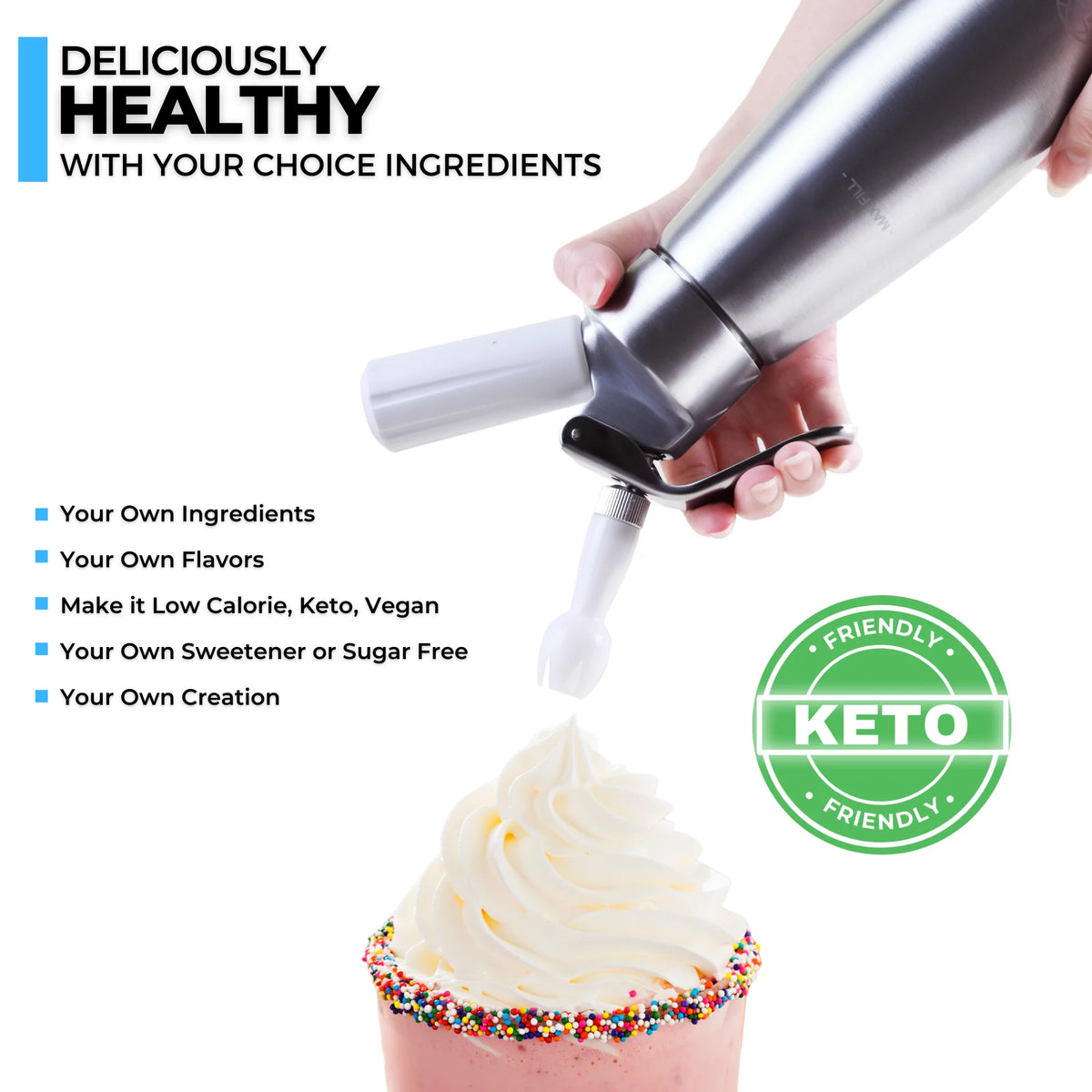 50 Count Whipped Cream Chargers I867622