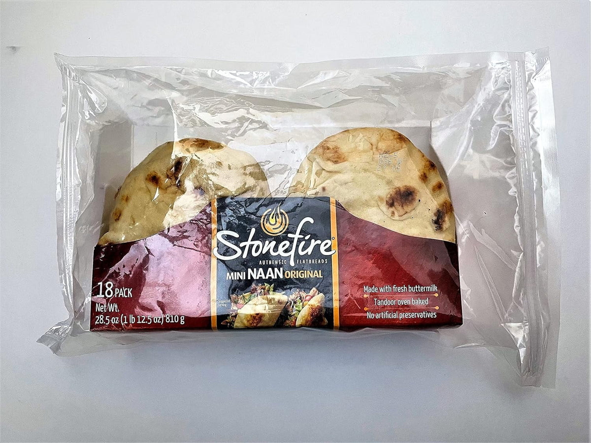 18 Mini Flatbreads in Resealable Packaging C457