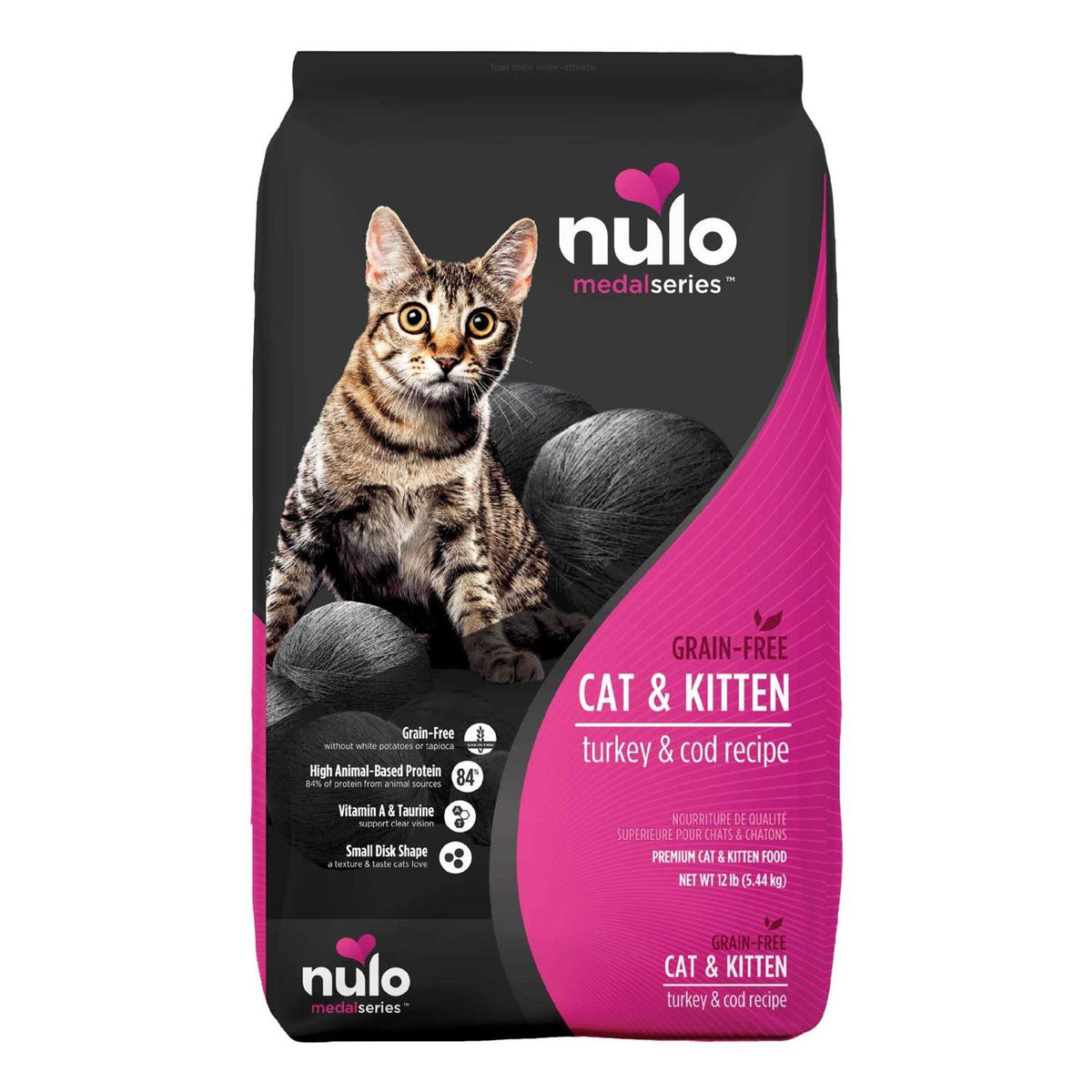 Grain-Free Turkey & Cod Dry Cat & Kitten Food X976197