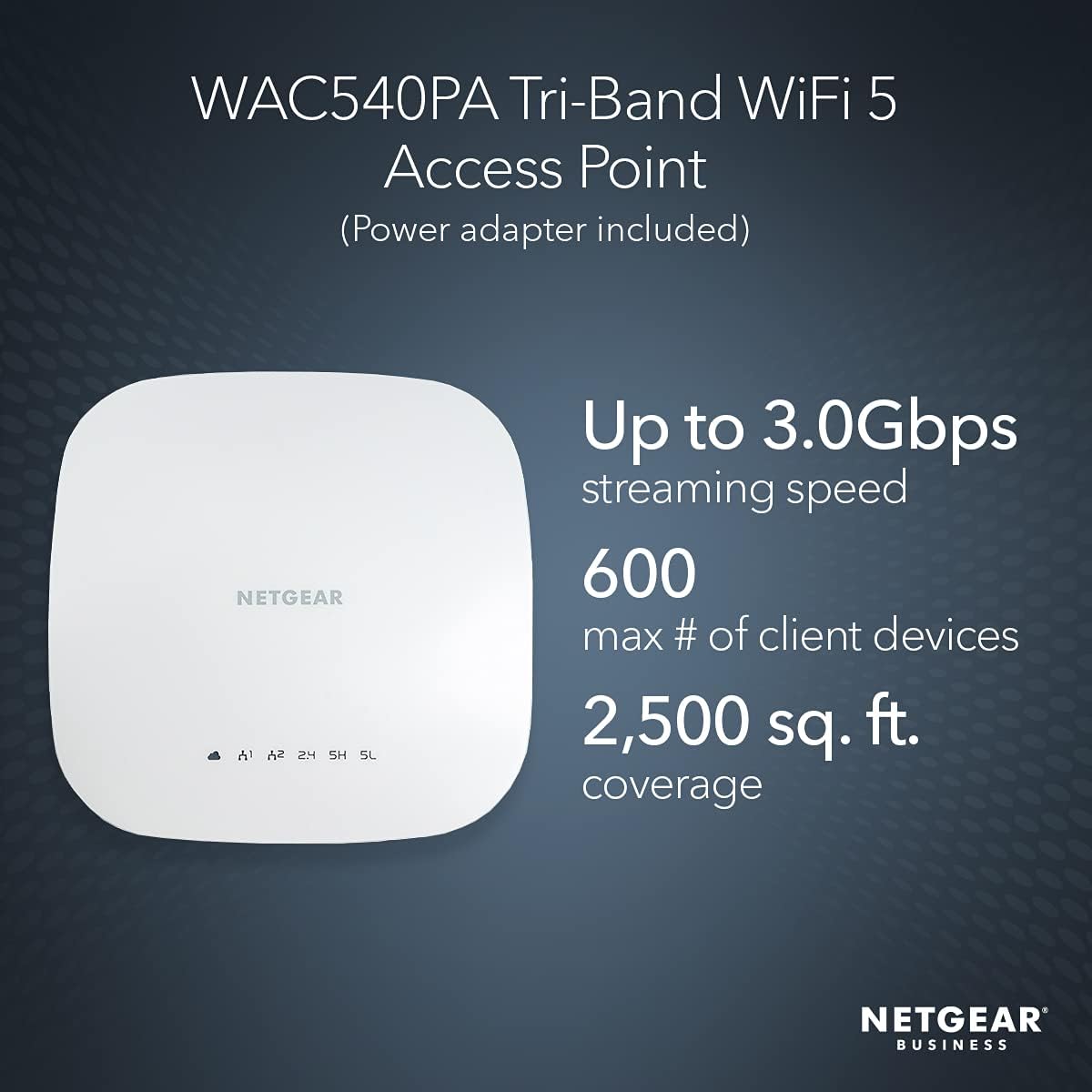 Tri-Band AC3000 WiFi 5 Wireless Access Point W146638