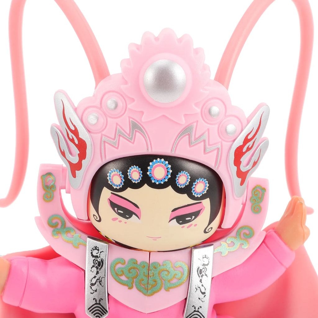 2pcs Chinese Ancient Sichuan Opera Face Changing Doll Ornament I719455