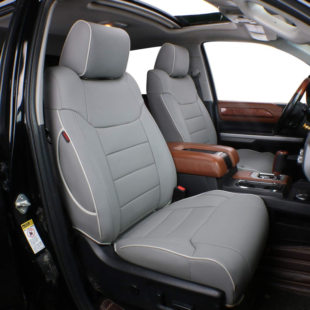 Black Leatherette Custom Fit Seat Covers M618