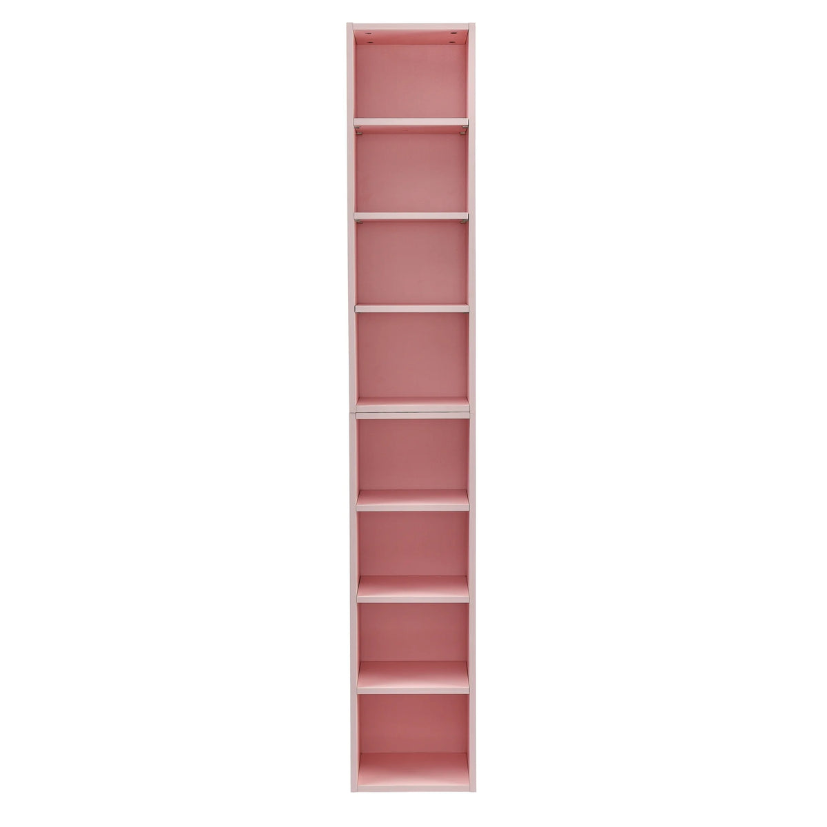 8-Tier Tall Narrow Bookcase with Adjustable Shelves U738344