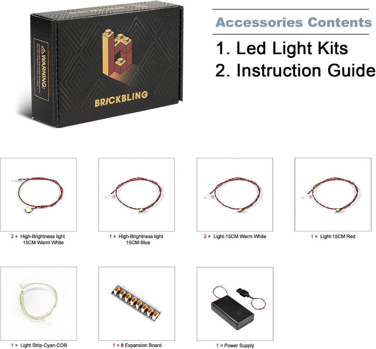 LED Light for Buildable Starship V46421