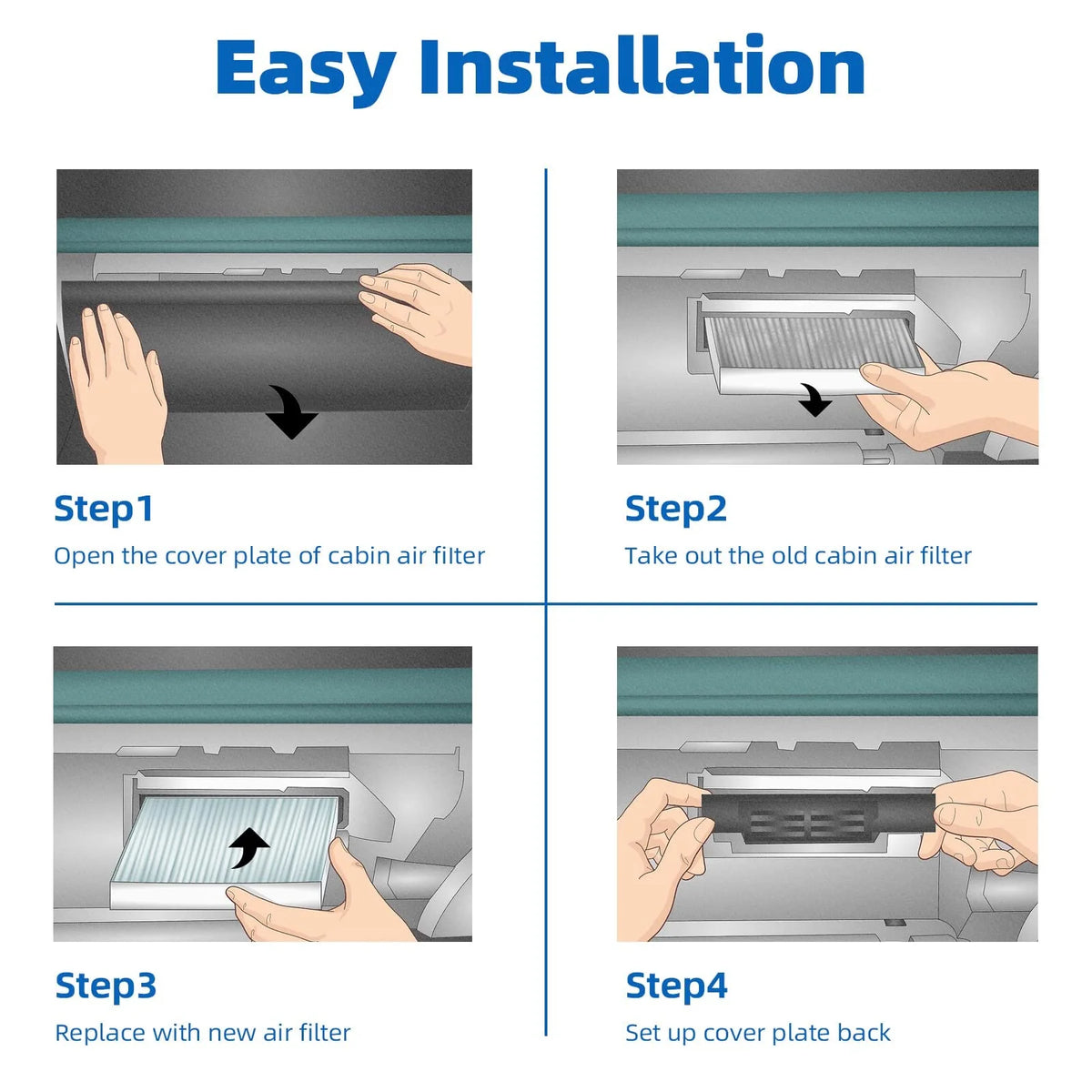 HEPA Cabin Air Filter I3741