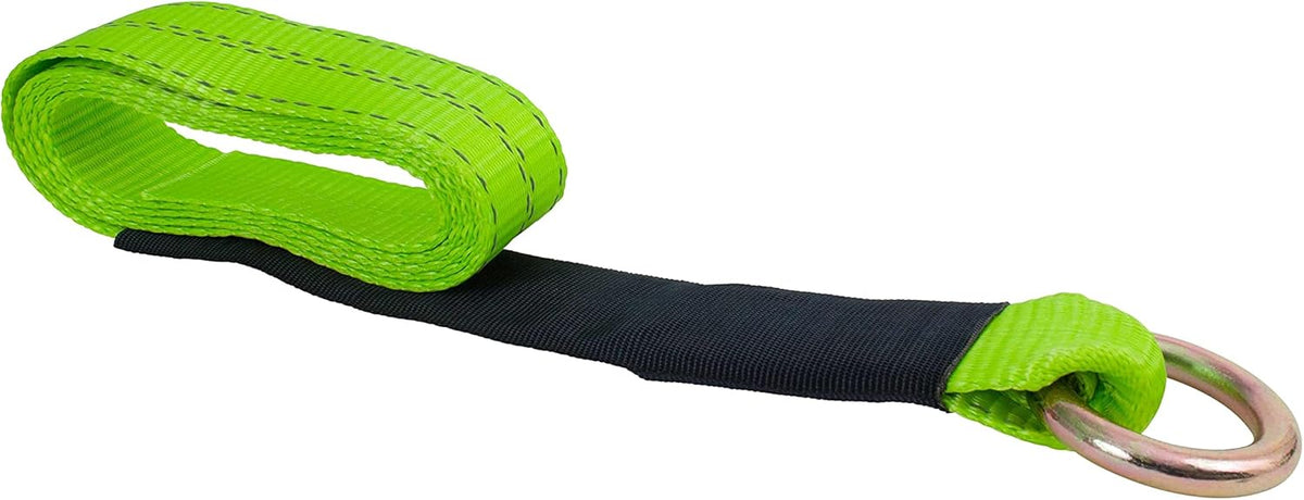 2 x 8' Lasso Ratchet Strap with Flat Hook 4 Pack E652318