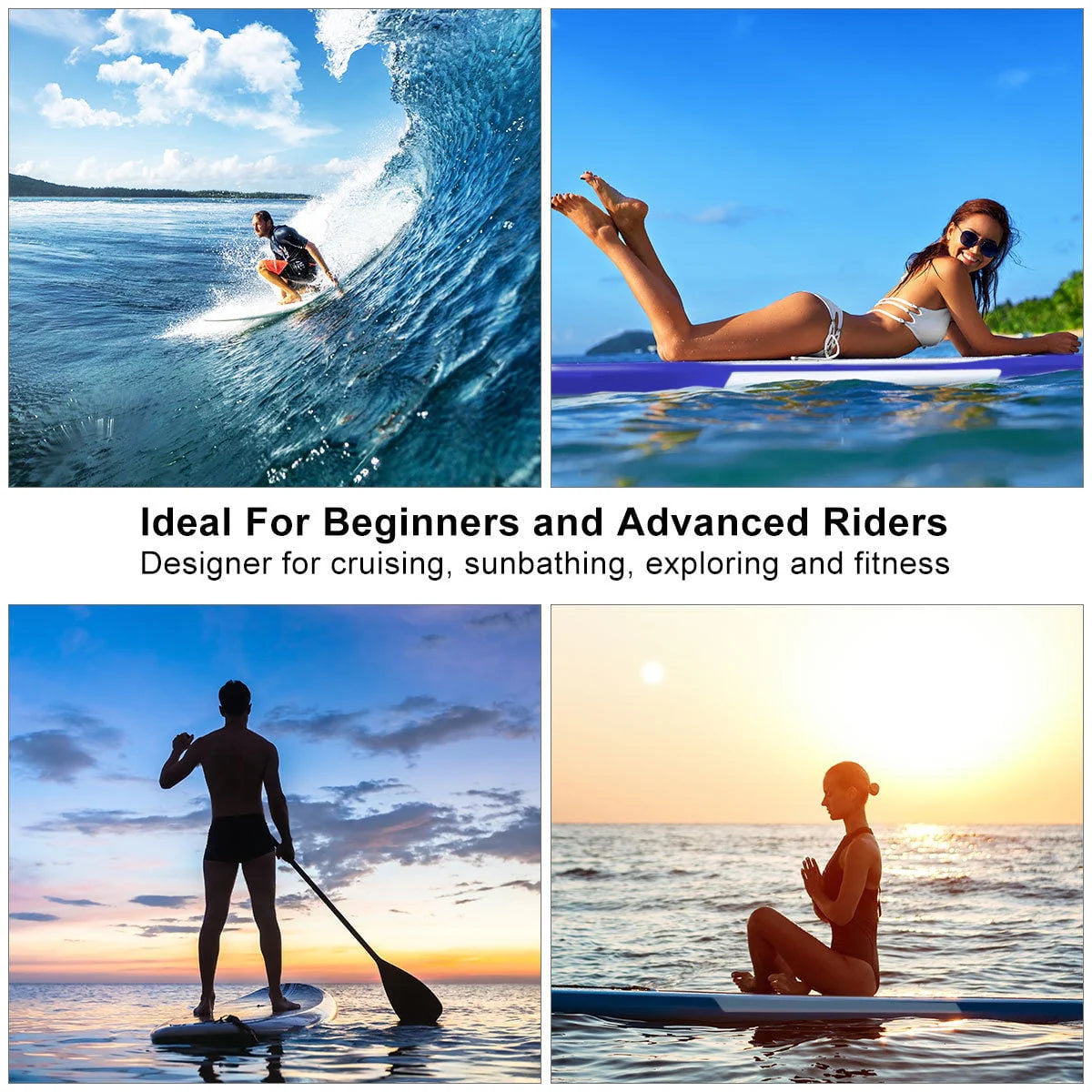 11' Inflatable Stand up Paddle Board W51248