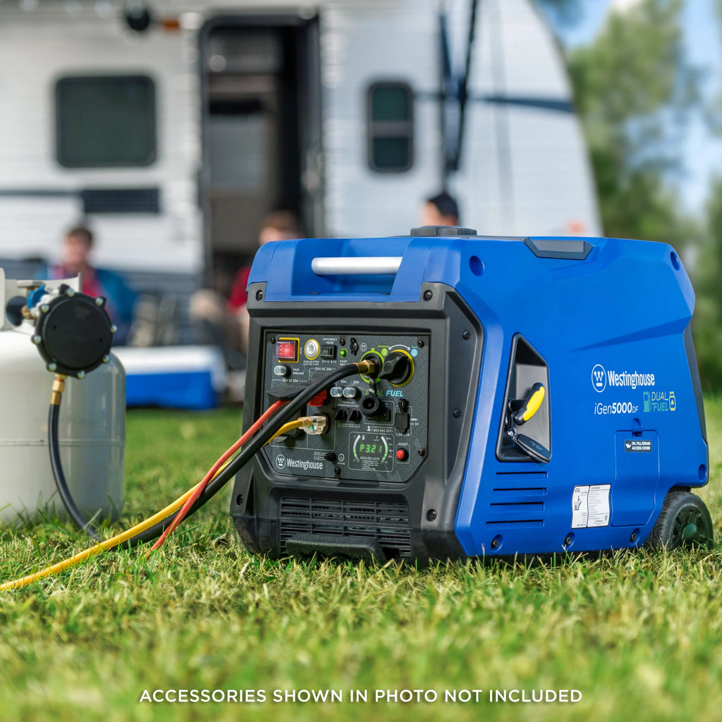 5000 Peak Watt Dual Fuel Portable Inverter Generator G2417
