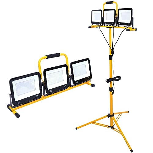 21000 Lumen LED Work Light with Adjustable Tripod Stand O6220