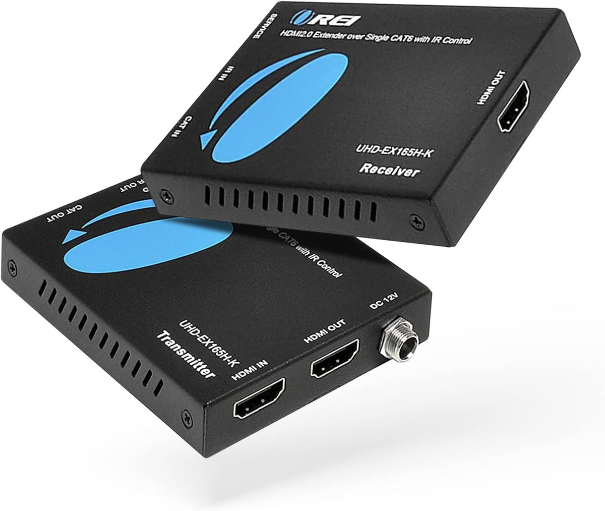 HDMI Extender UltraHD Over Single Cat6/Cat7 Cable 4K @ 60Hz with HDR & IR Control D888979