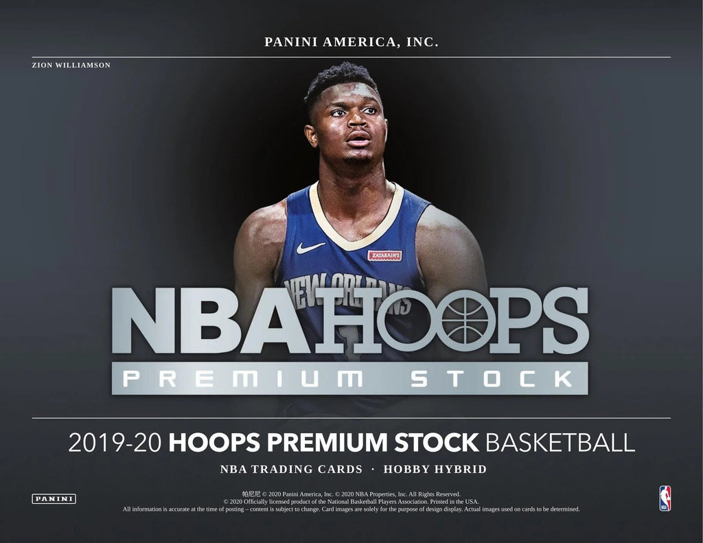 2019-20 NBA Basketball Trading Cards Hanger Box 20 Cards P38243