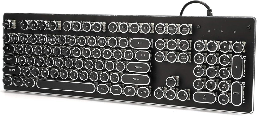 Wired Mechanical Gaming Keyboard with 104 Keys X12692