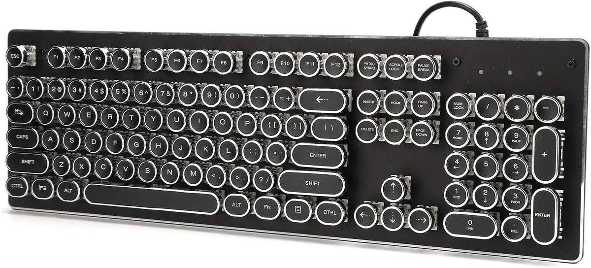 Wired Mechanical Gaming Keyboard with 104 Keys X12692