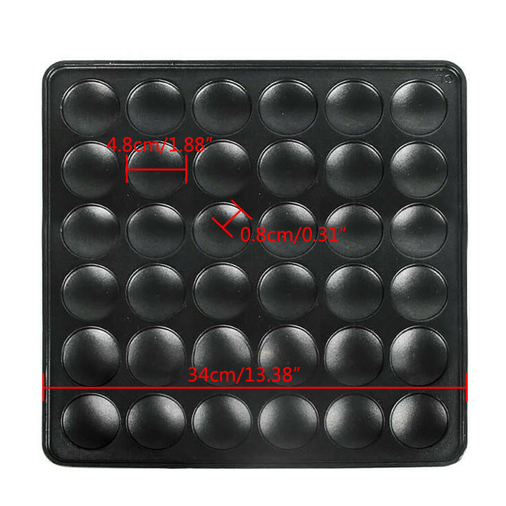 36 Holes 1000W Commercial Electric Nonstick Waffle Maker Machine A22525