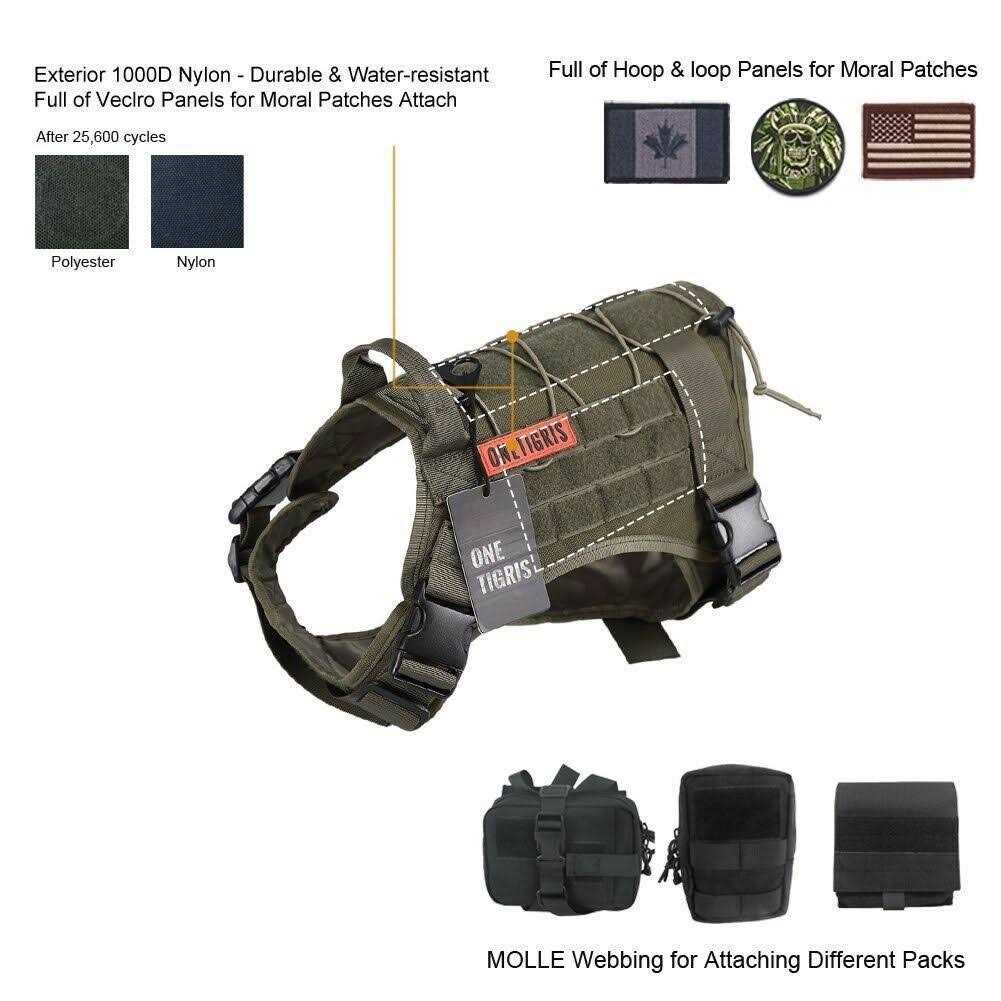 Tactical Dog Harness C50274