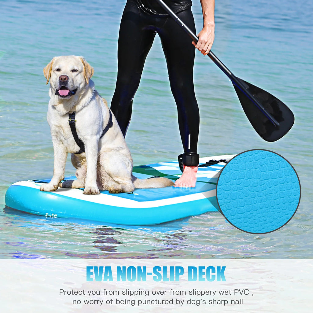 Inflatable Stand Up Paddle Board with Paddle Pump and Backpack Y557