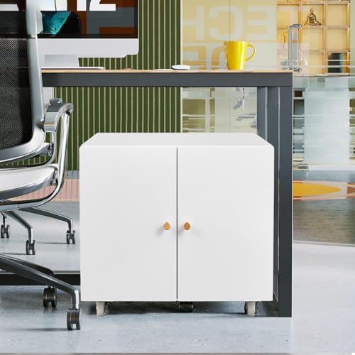 Black Metal Printer Cabinet with Storage K46889