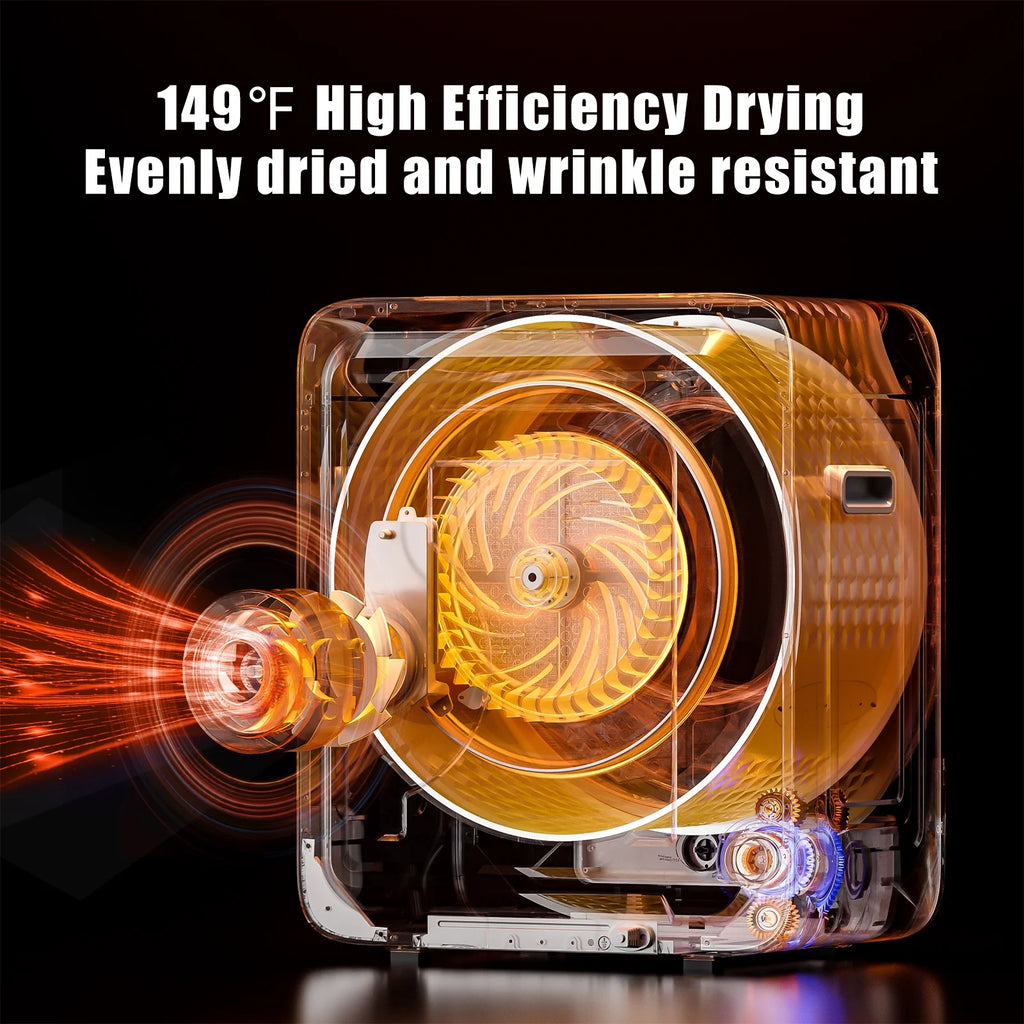 850W 1.6 Cu.ft. Electric Portable Dryer A36483