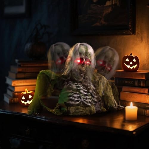Animatronic Zombie Groundbreaker with Light and Sound H34501
