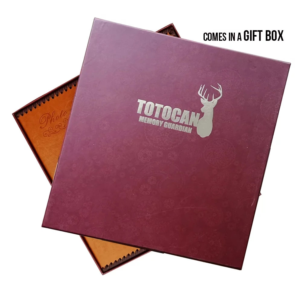 Self Adhesive Photo Album Leather Cover Holds 3X5 4X6 5X7 6X8 8X10 10x12 Photos I833240