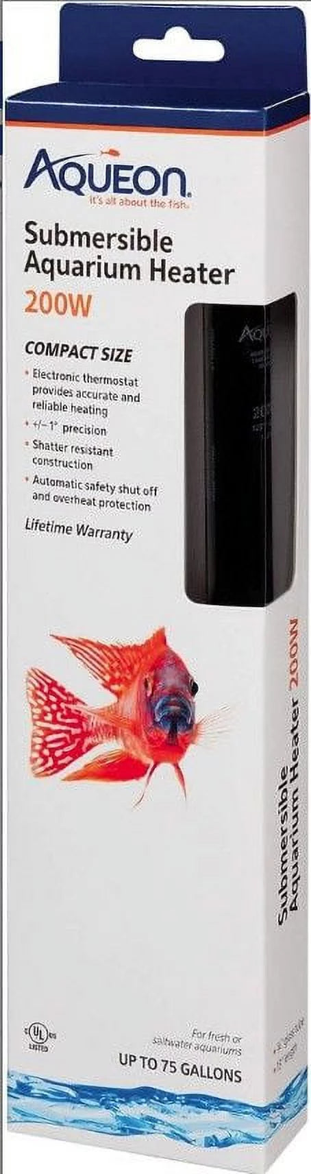 200 Watt Submersible Aquarium Heater P126627