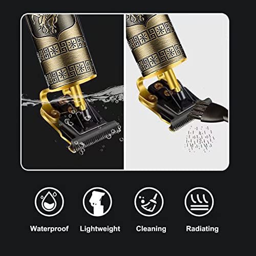 Cordless Electric Hair Clippers with Guide Combs L423056