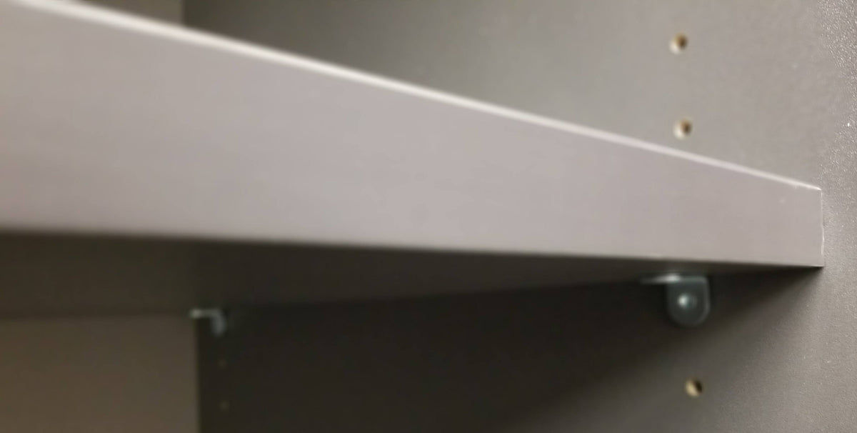 White Metallic Oversized 2-Door Base Cabinet P56121