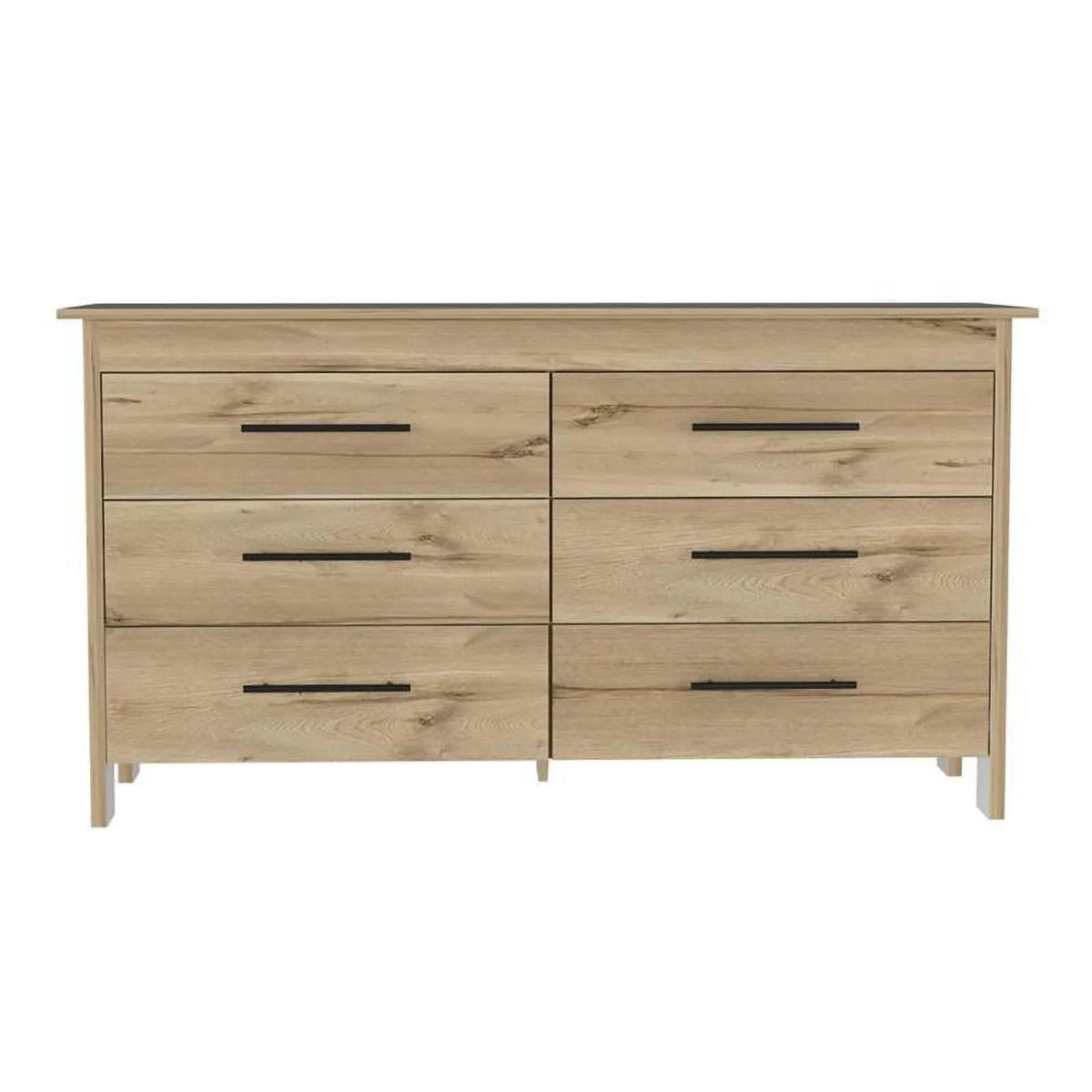 6 Drawer Engineered Wood Double Dresser D571064