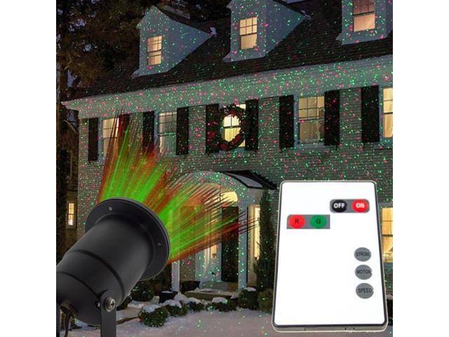 Green and Red Star Show Laser Projector with IR Remote C326