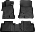 Black TPE All Weather Car Floor Mats Full Set X8166