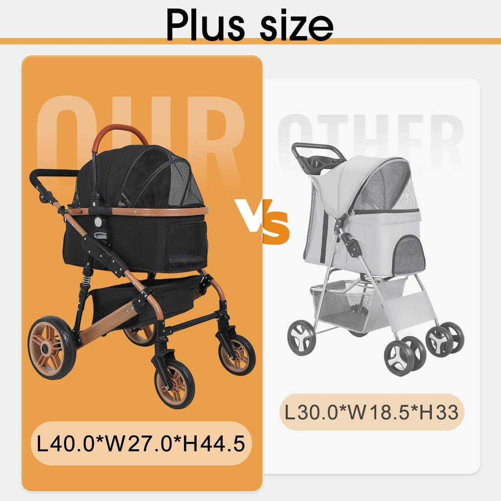 Folding 4 Wheels Pet Stroller B25648