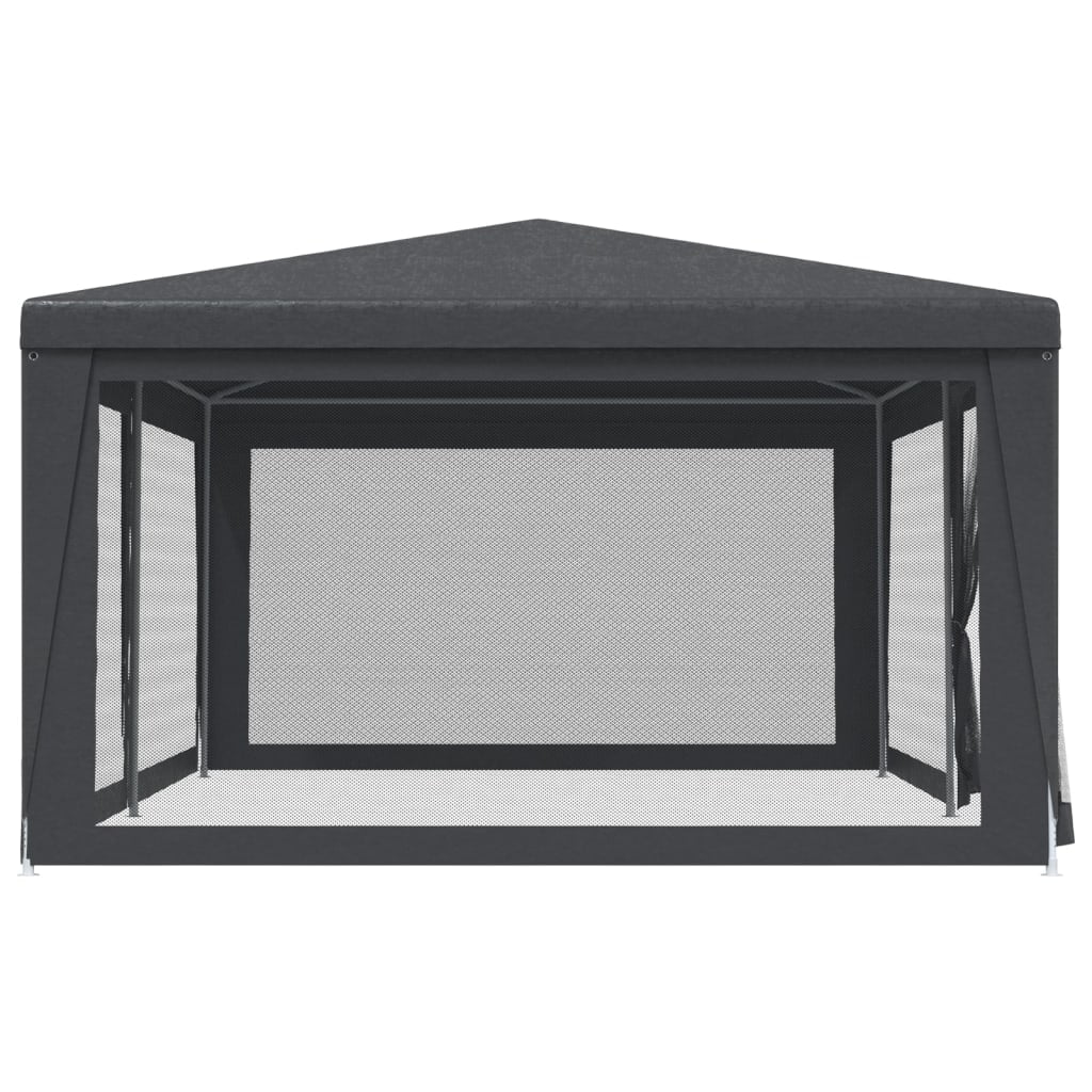 19.7'x13.1' HDPE Party Tent with 6 Mesh Sidewalls C197510