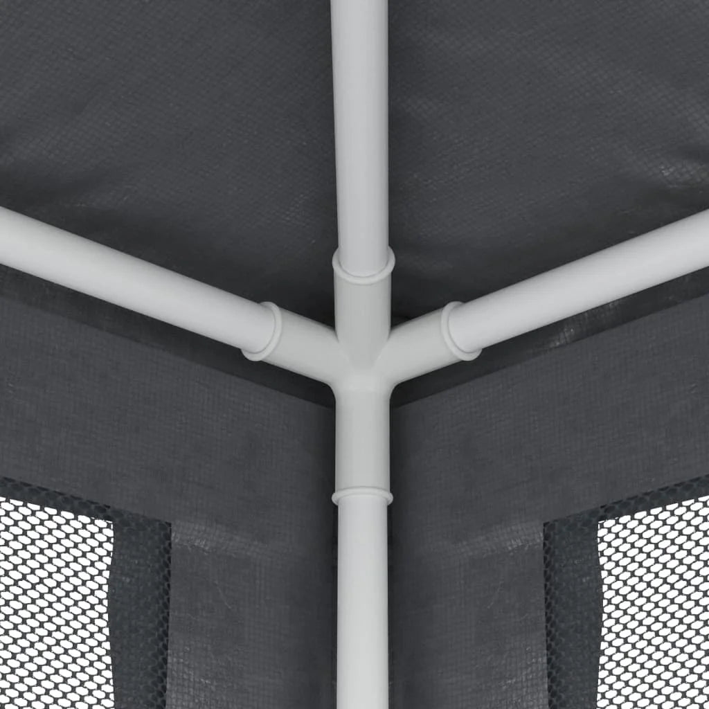 19.7'x13.1' HDPE Party Tent with 6 Mesh Sidewalls C197510