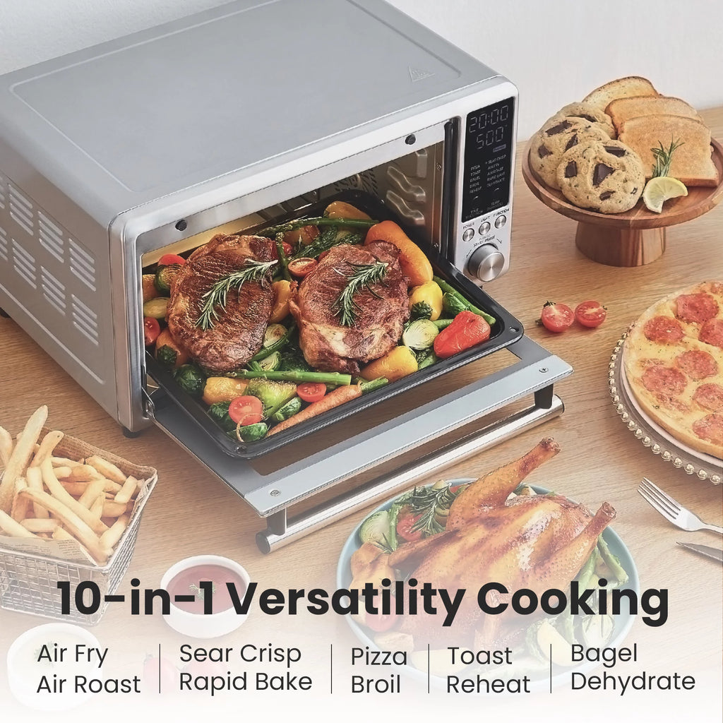 Air Fryer Toaster Oven Combo, 6 Slices 26.4 QT 1750W U767767